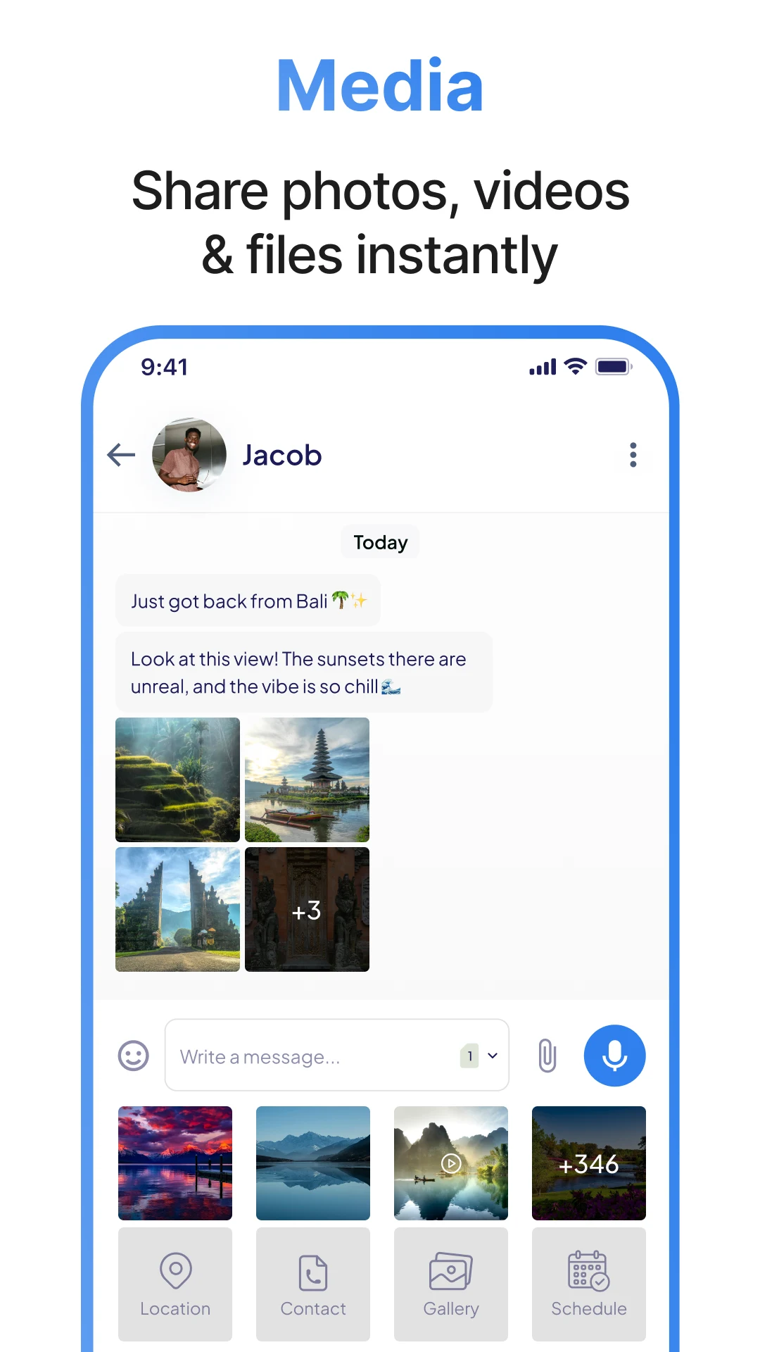 Messages : SMS & Private Chat screenshot
