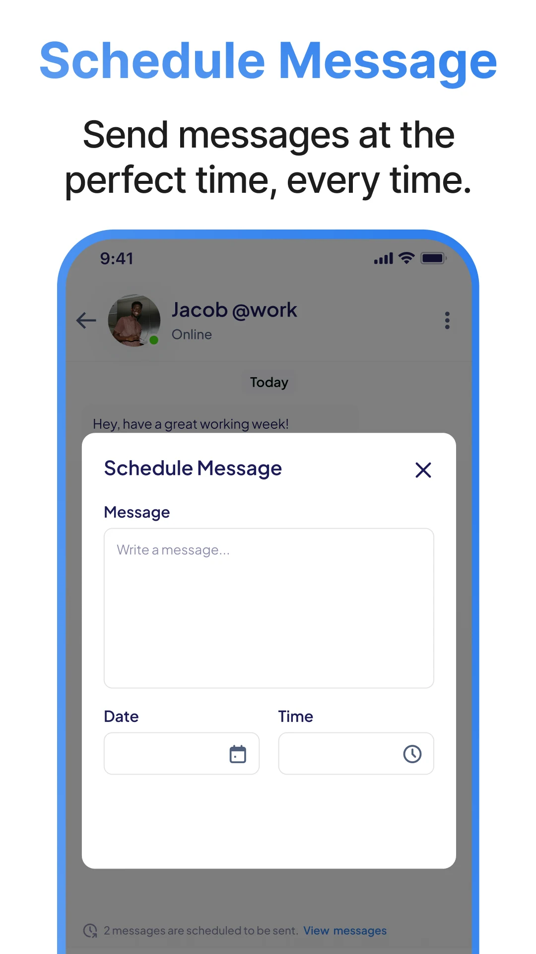Messages : SMS & Private Chat screenshot